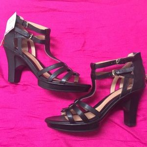 NWT Black Gladiator Sandals